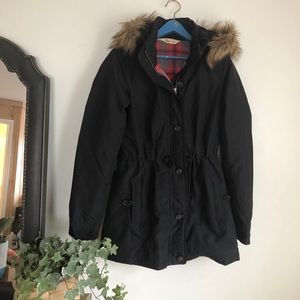 Hollister Parka in black